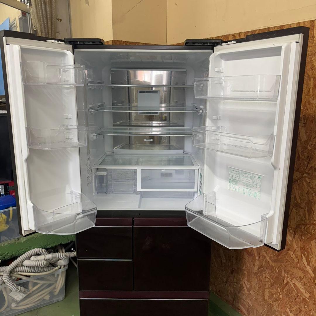 31L0 送料設置無料　SHARP　自動製氷機能付き大型冷蔵庫　501L