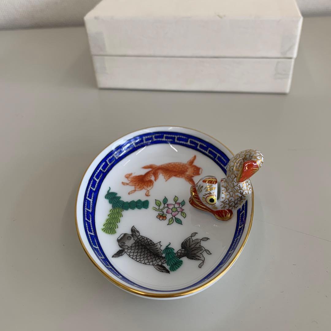 専用ヘレンド　シノワズリ　ポワッソン　小物入れ