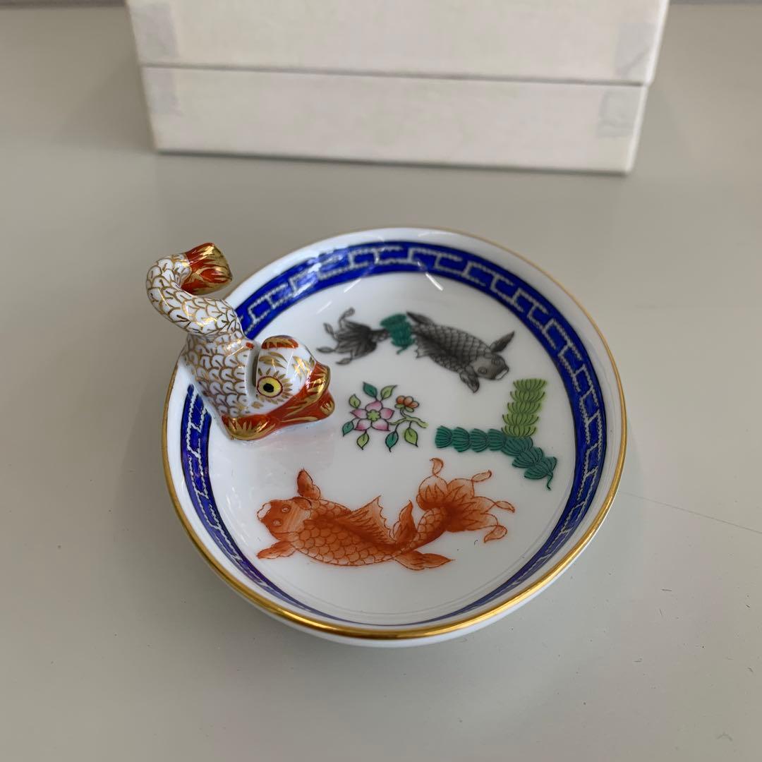 専用ヘレンド　シノワズリ　ポワッソン　小物入れ