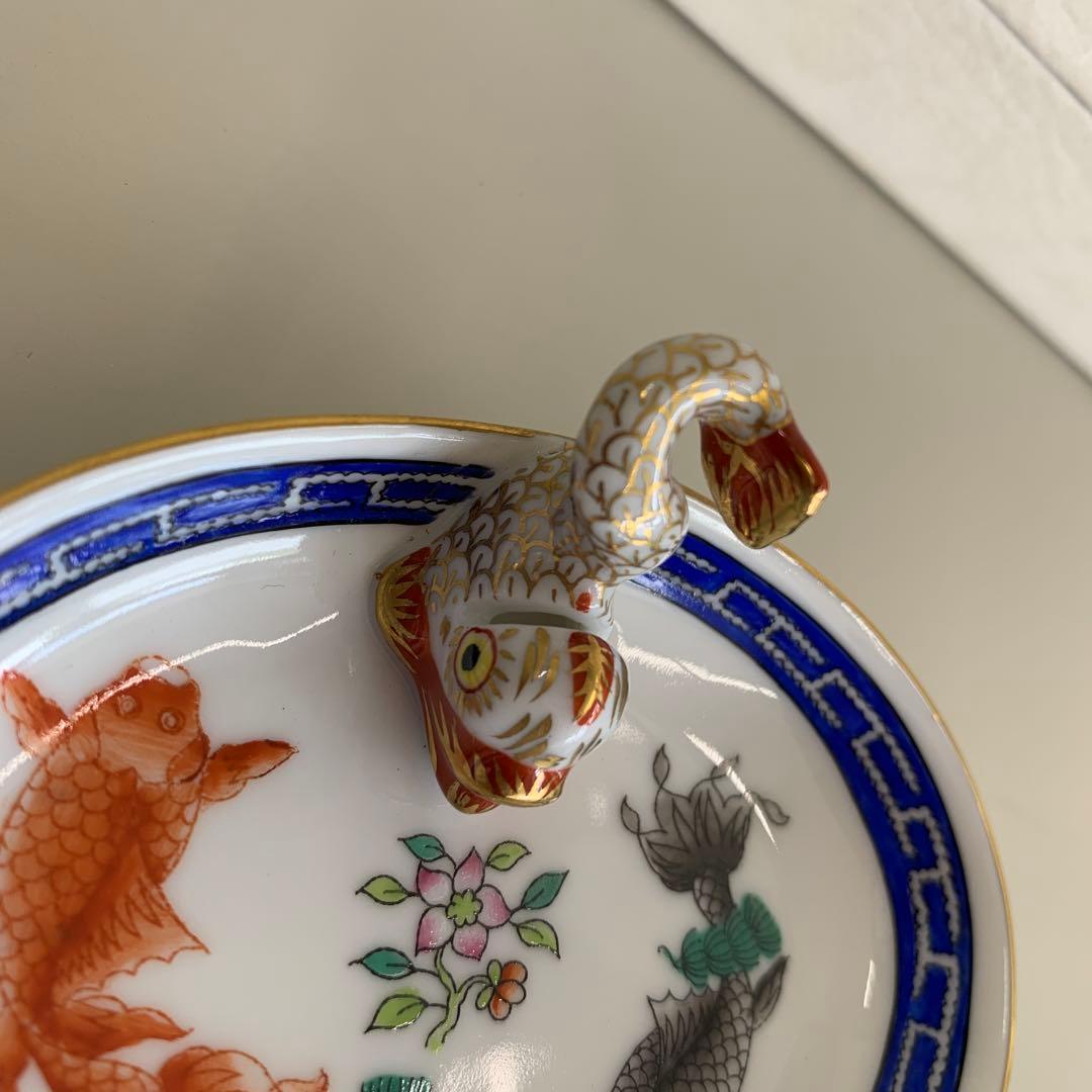 専用ヘレンド　シノワズリ　ポワッソン　小物入れ