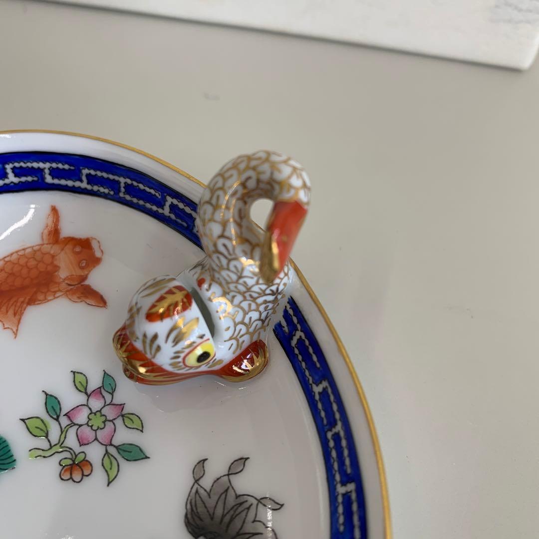 専用ヘレンド　シノワズリ　ポワッソン　小物入れ