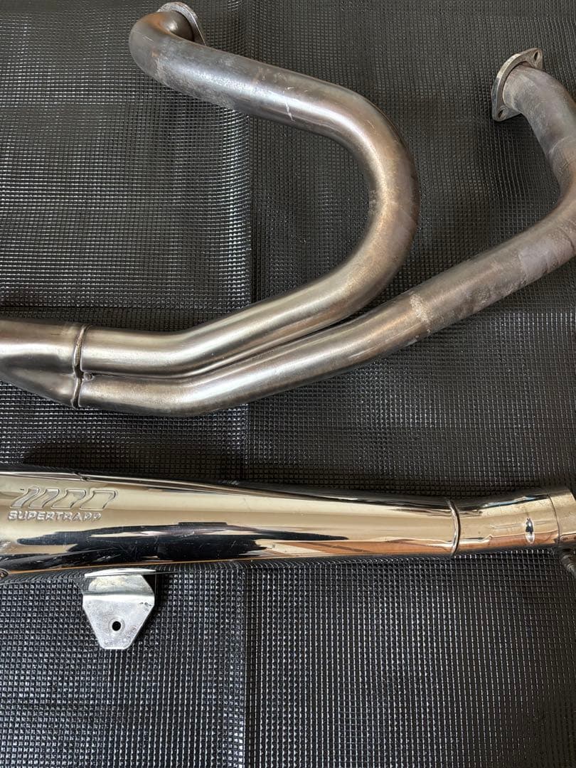 ハーレー スポーツスター スーパートラップ 2in1 キャブ 86〜03年