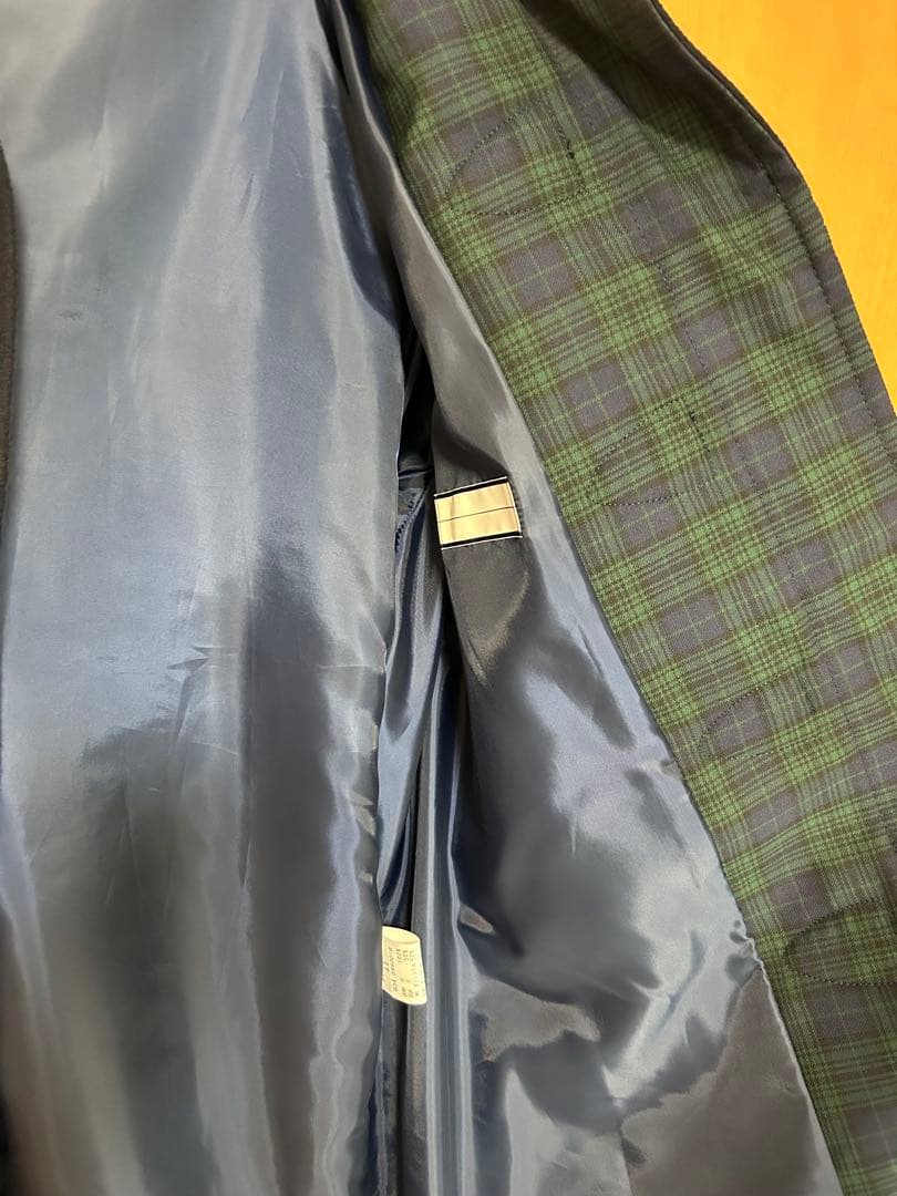 学生ネイビー ダッフルコート フード付き　桐光学園指定