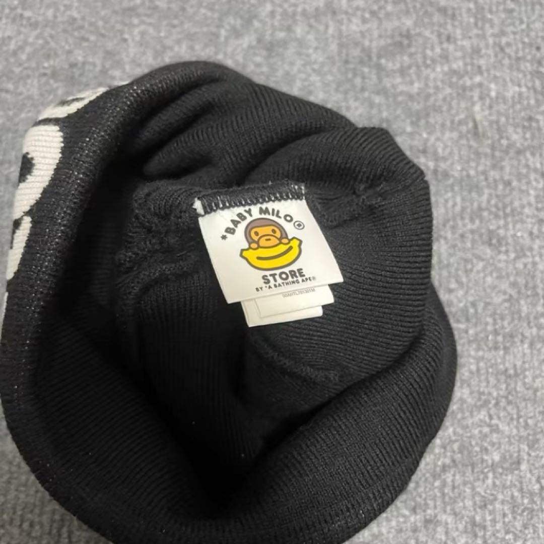 BAPE BABY MILO KNIT CAP ニット帽ビーニーキャップ