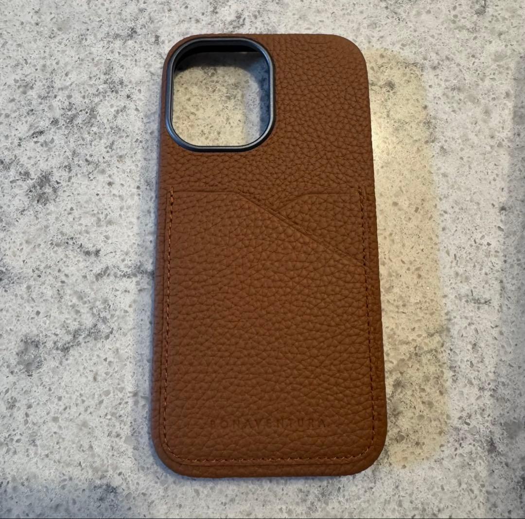 BONAVENTURA iPhone 16用レザーケース