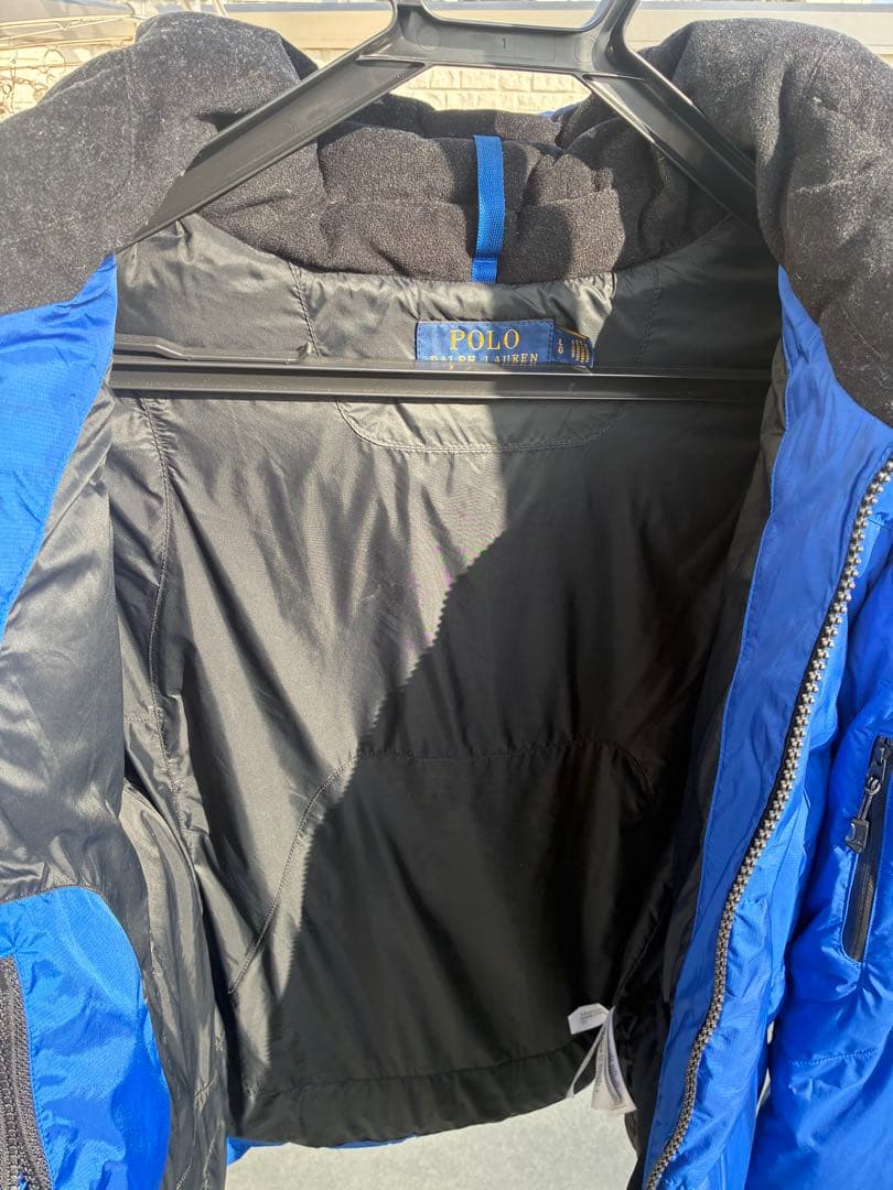POLO Ralph lauren ダウンジャケット 青　180/100A L