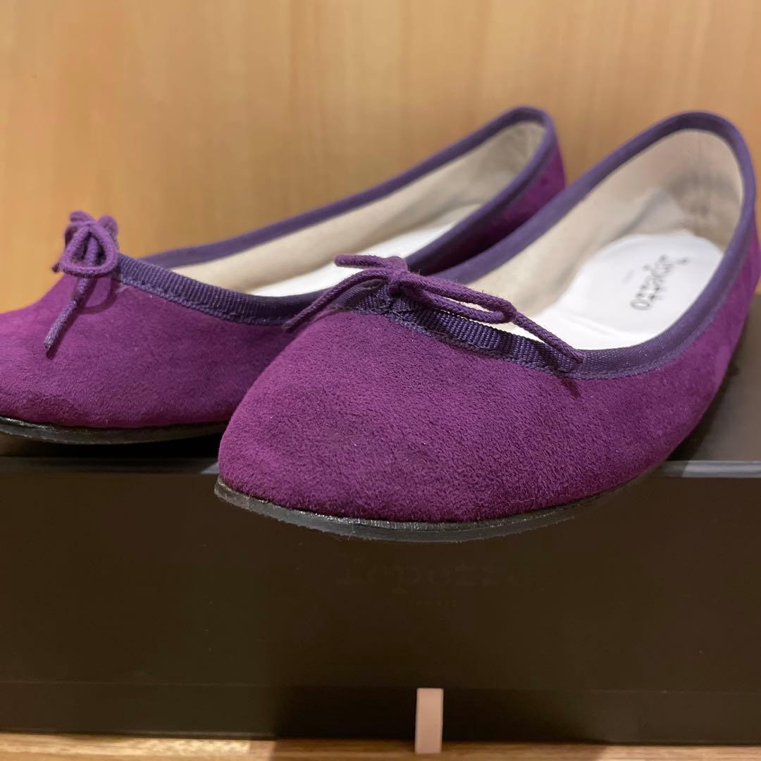 Lepetto レペット スエード バレエシューズ 38