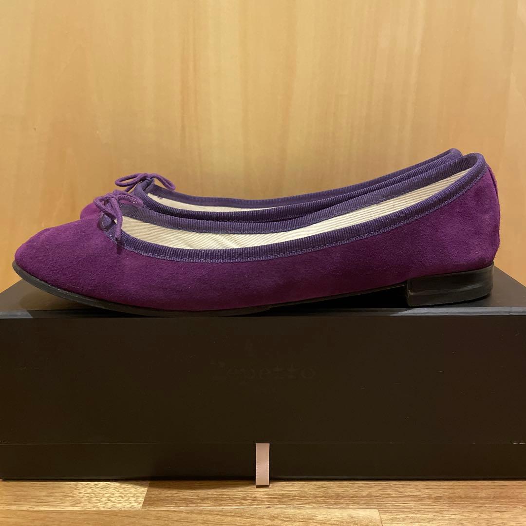 Lepetto レペット スエード バレエシューズ 38