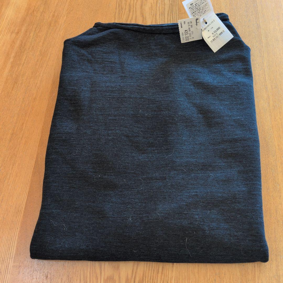 年末限定価格　未使用タグ付　45rpm 凸凹天竺ダボトルネック長袖トップス・2