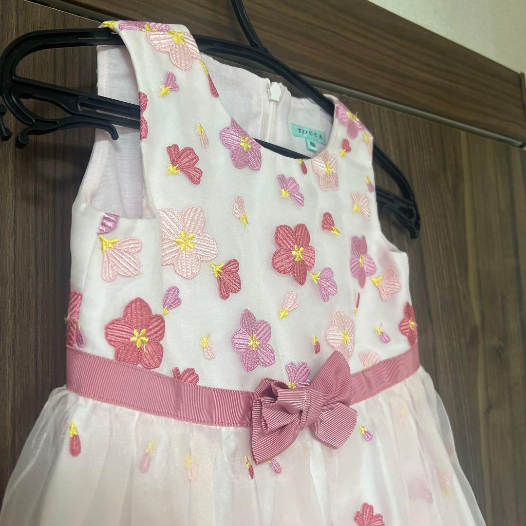 TOCCA 刺繍花柄ワンピース