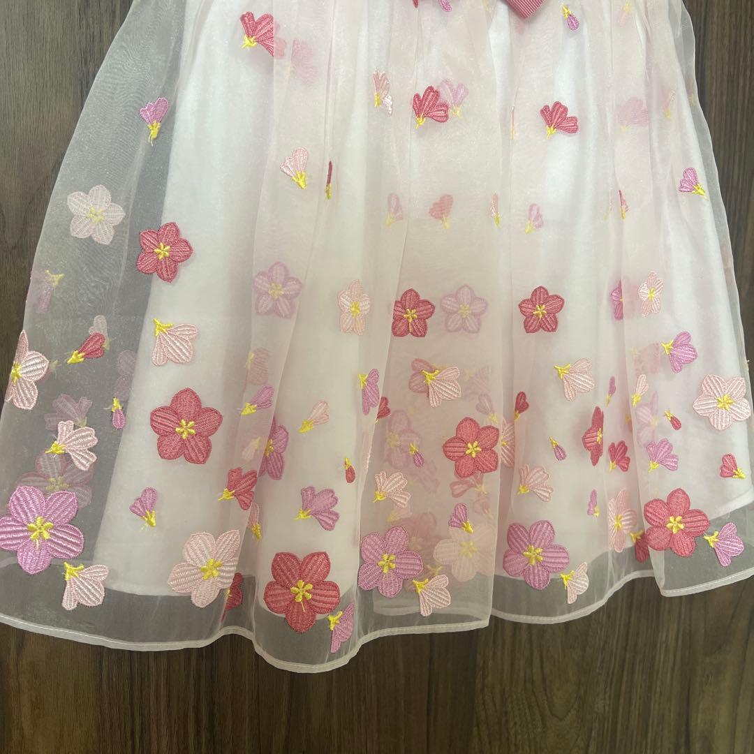 TOCCA 刺繍花柄ワンピース