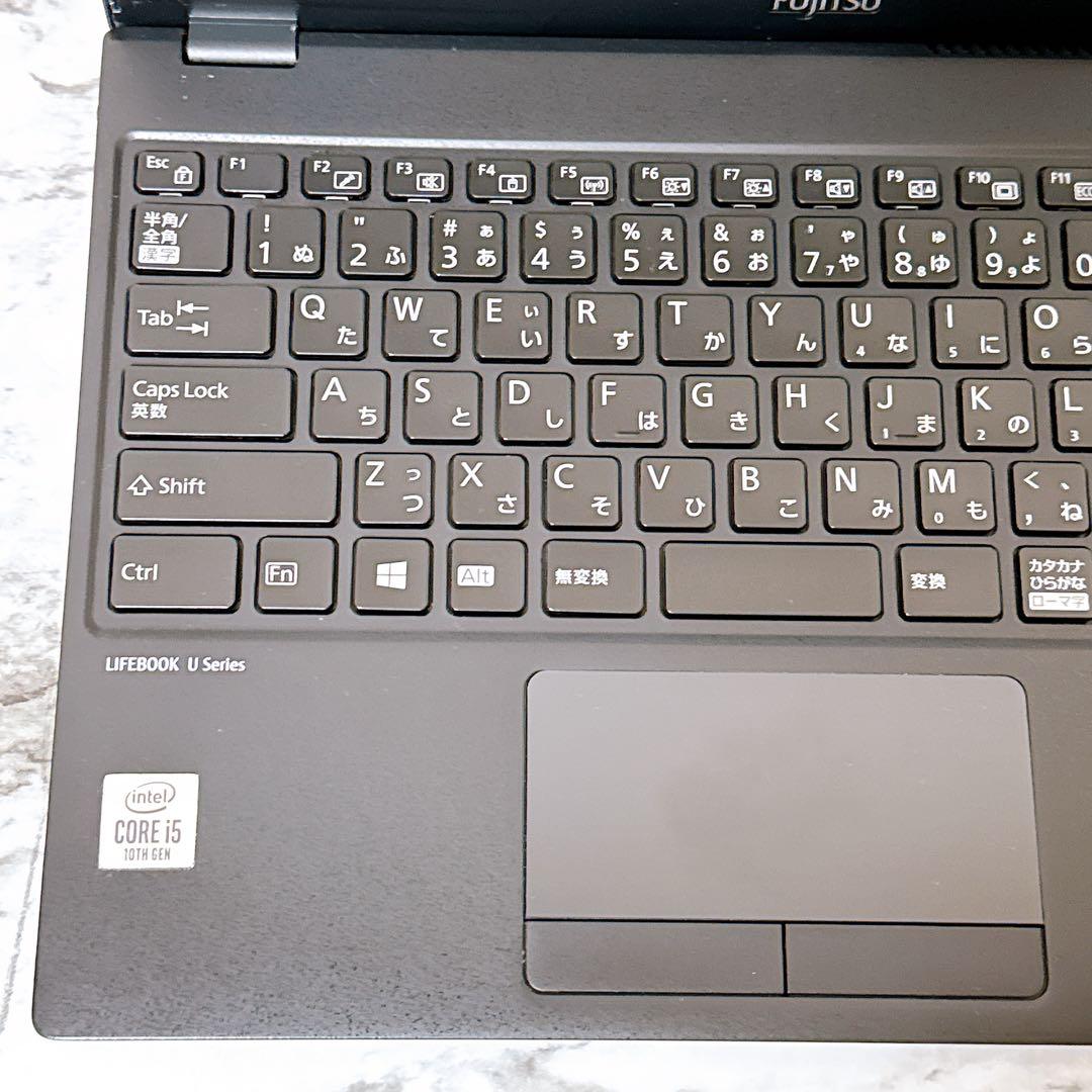 【超美品】すぐ使える軽量パソコン 10世代i5＆爆速SSD/メモリ8GB カメラ