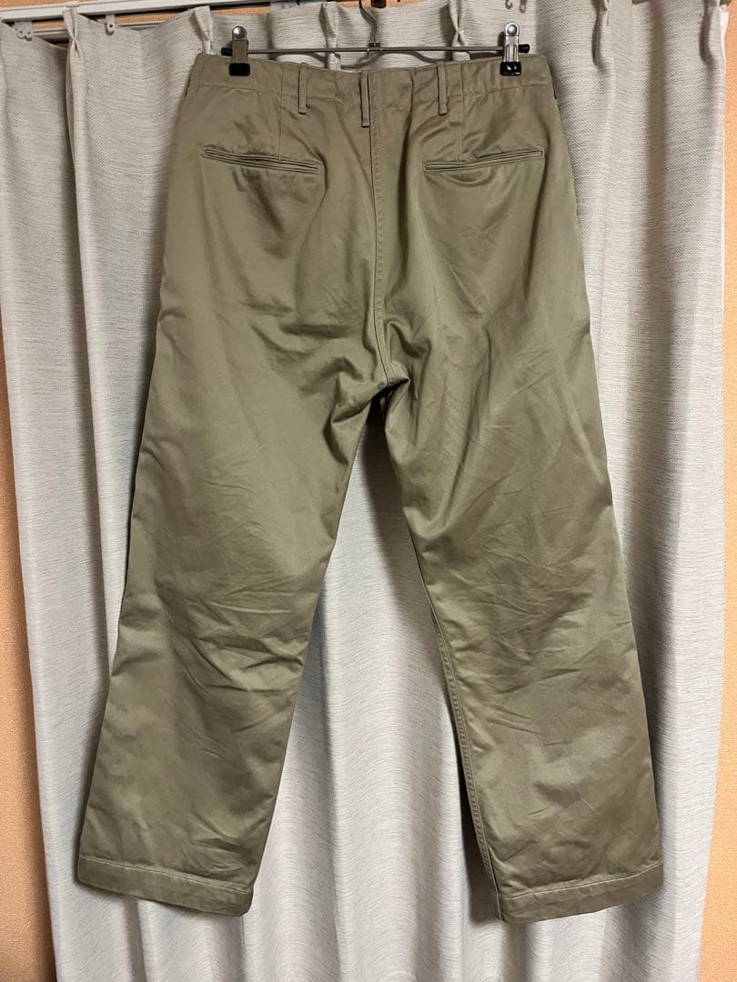バズリクソンズ　オリジナルスペックチノパン　カーキ　34