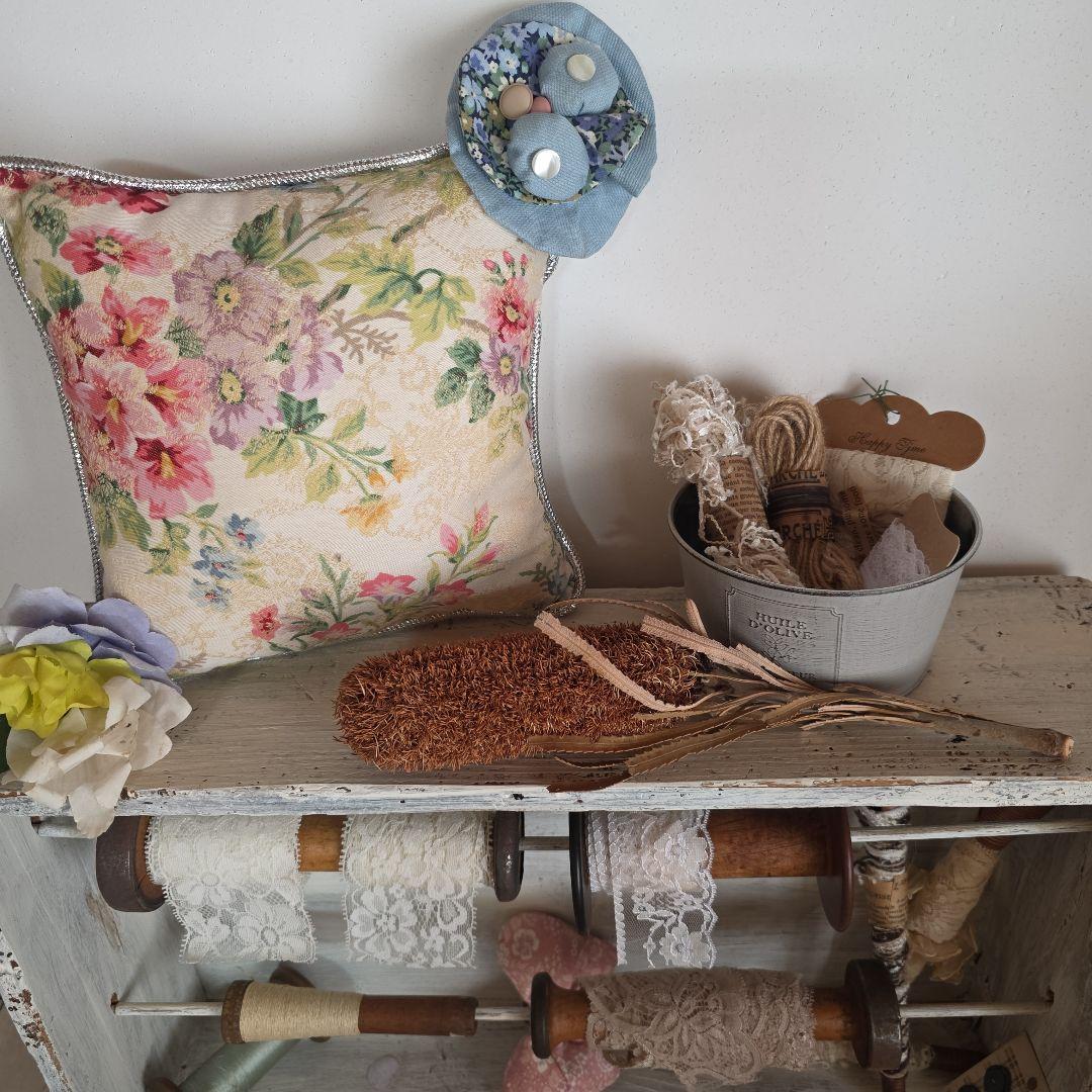 フランスアンティーク　アンティーク　糸巻　ボビン　レース　シャビー　ブロカント