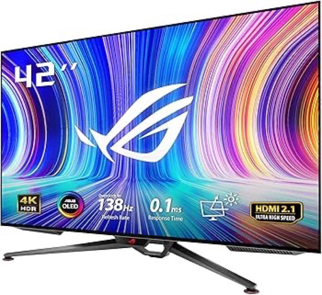 中古 ASUS PG42UQ OLED
