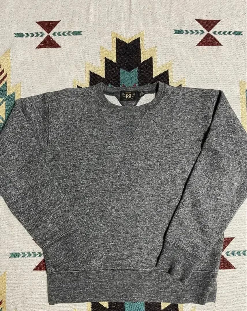美品　RRL　両Vガゼット　スウェット　トレーナー　Mサイズ