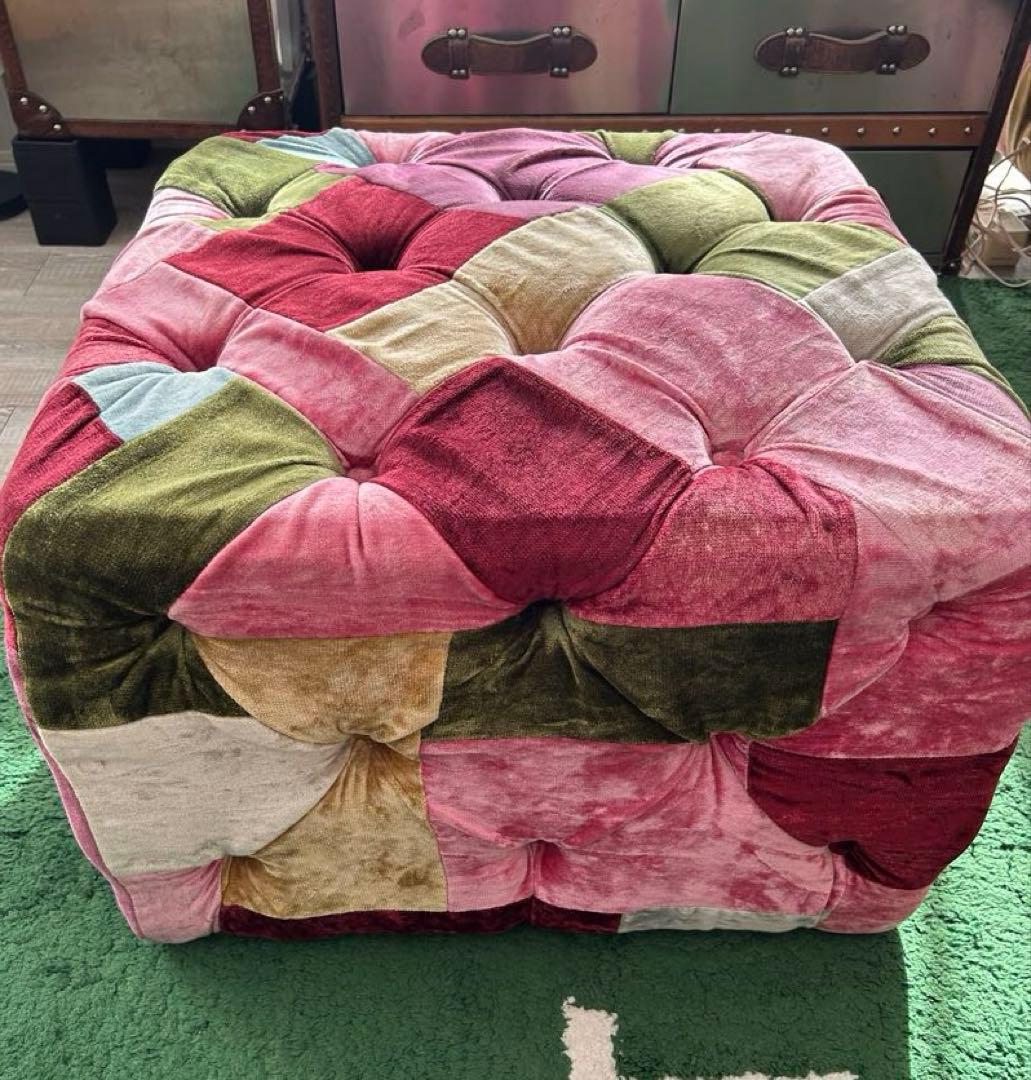 HALO ハロ ベンジントン スツール オットマン パッチワーク スツール