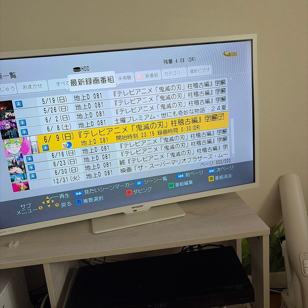 ブルーレイディスクレコーダーDMR-2CW50