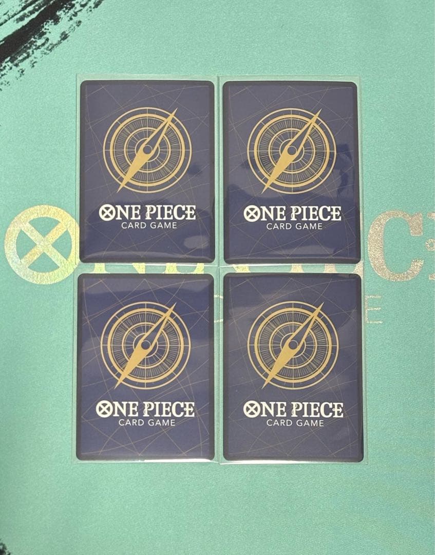 ワンピースカード　SECパラルフィ　４枚