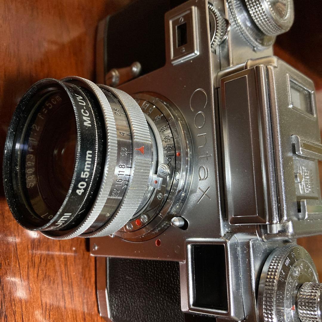 フィルムカメラ Contax IIIa Sonnar 50mm F2