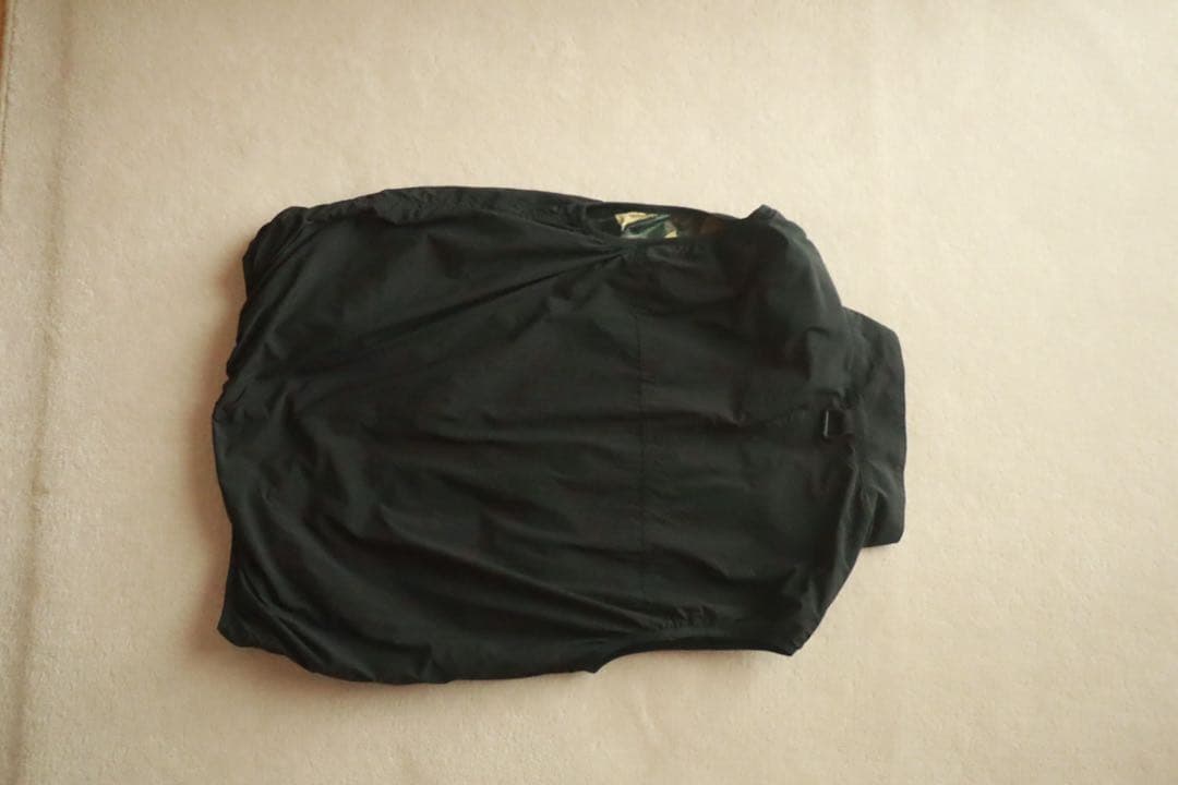 コムデギャルソンオム ブラック ナイロン ベスト 24ss