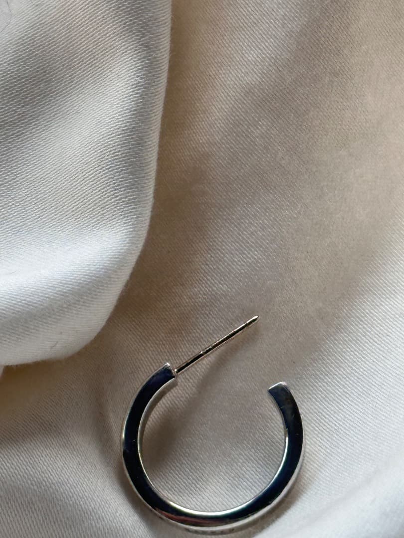 最終値下げ【片耳】Tiffany & Co. シルバー フープピアス