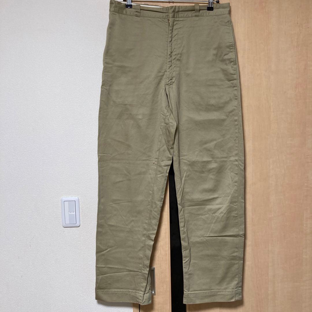 71s VINTAGE US ARMY コットンチノ トラウザース