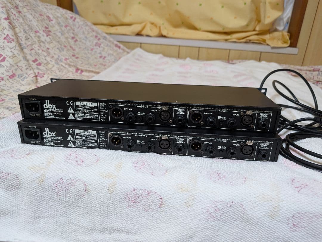 J*n様 dbx　166XL プロセッサー XLR端子付き　２台セット