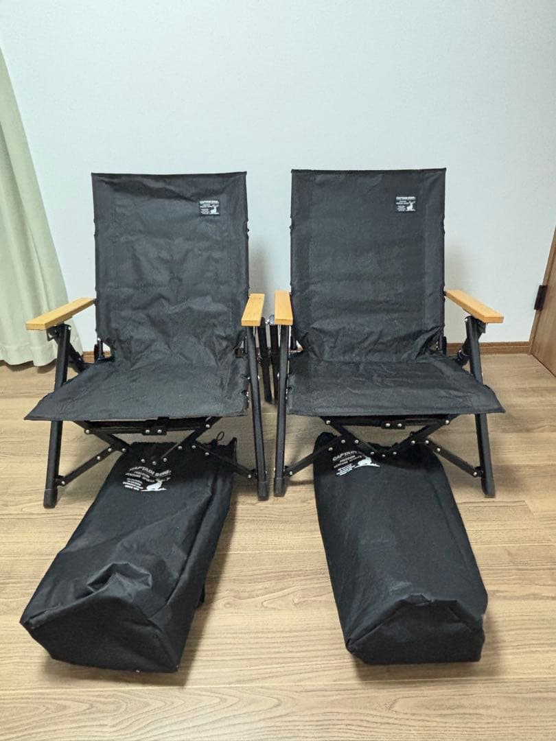2脚セット！キャプテンスタッグローチェア