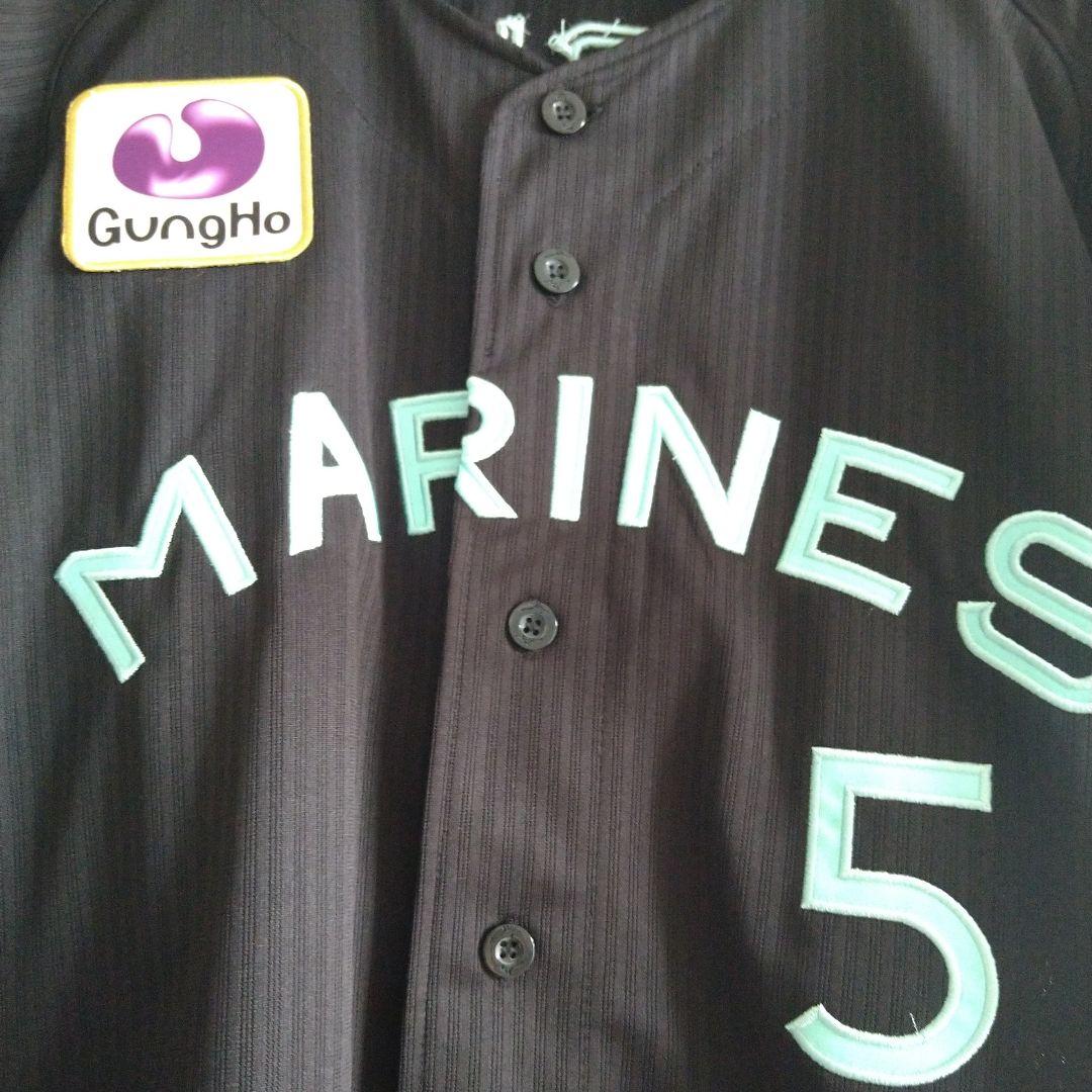 【希少】千葉ロッテマリーンズ/安田尚憲　BSW ユニフォーム　Mサイズ