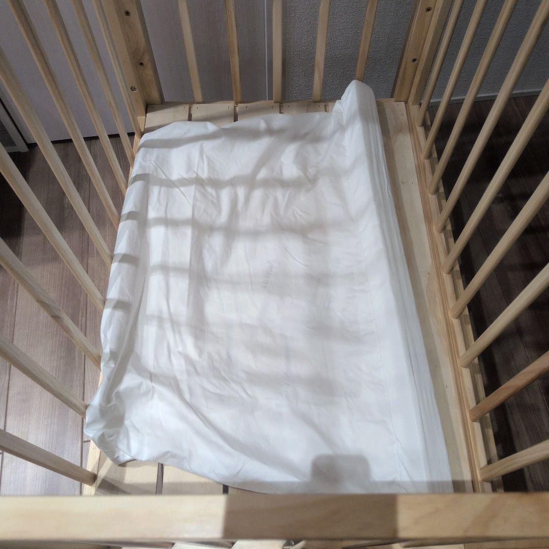 そいねーる ミニ　ベビーベッド　ナチュラル 大和屋 yamatoya