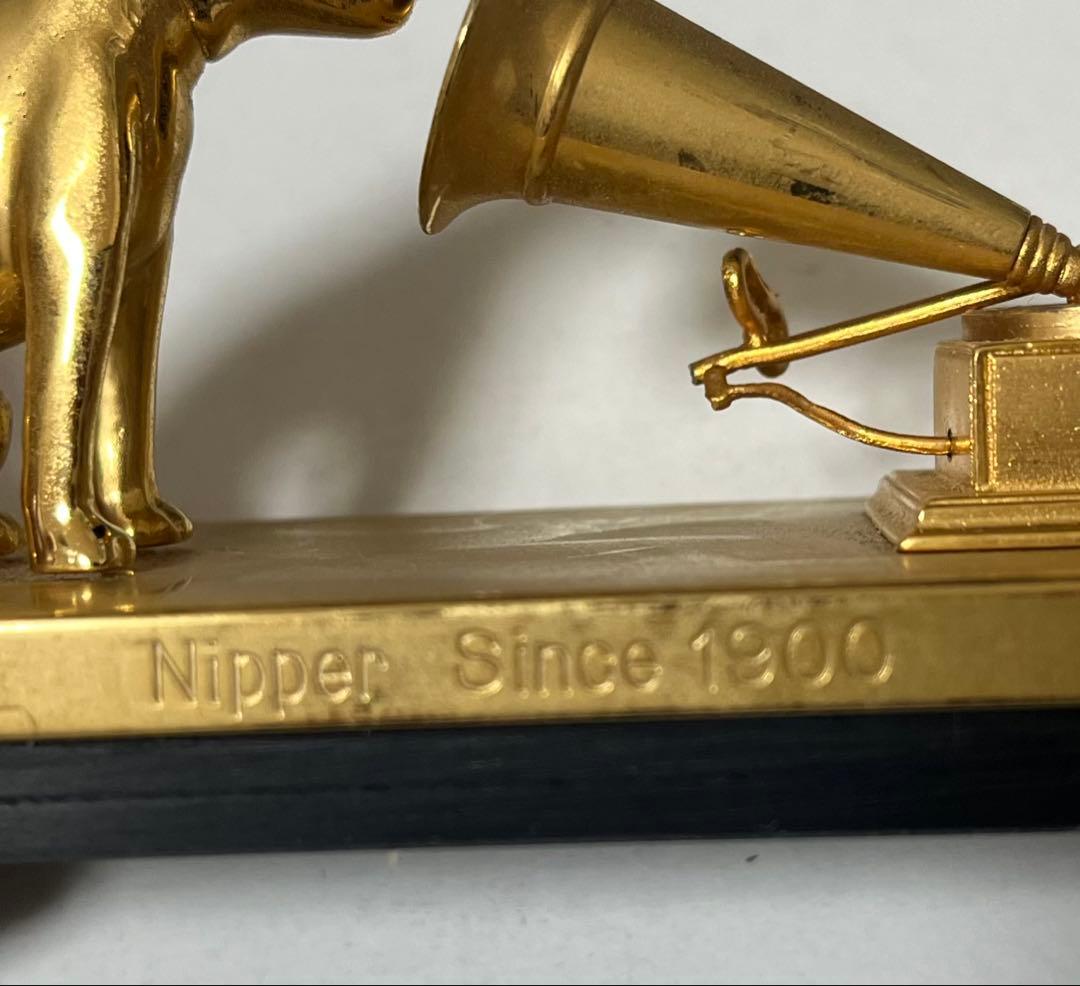 最終お値下げ◉ビクター　ニッパー犬と蓄音機の置物　希少