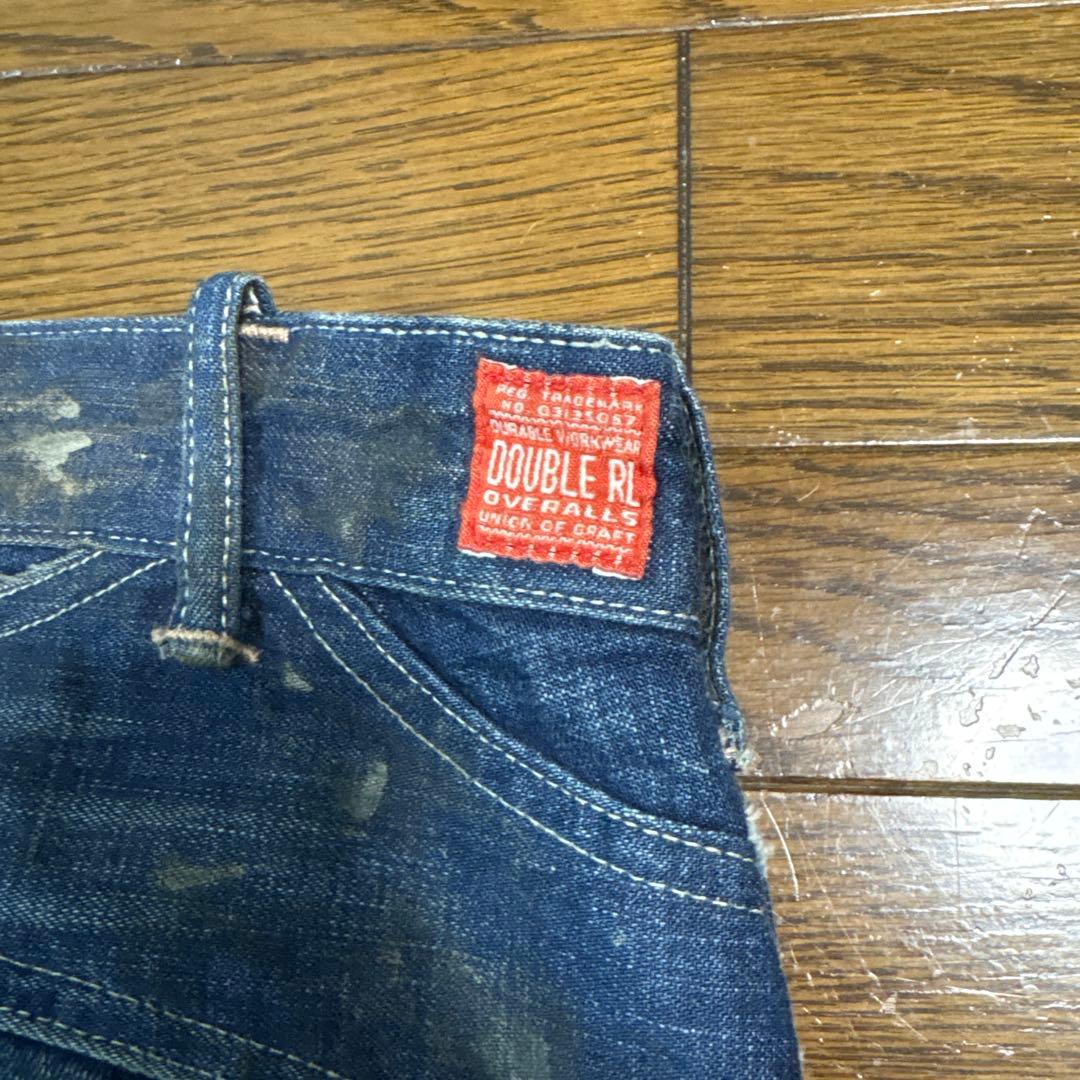 RRL ペインターパンツ　バックルバック