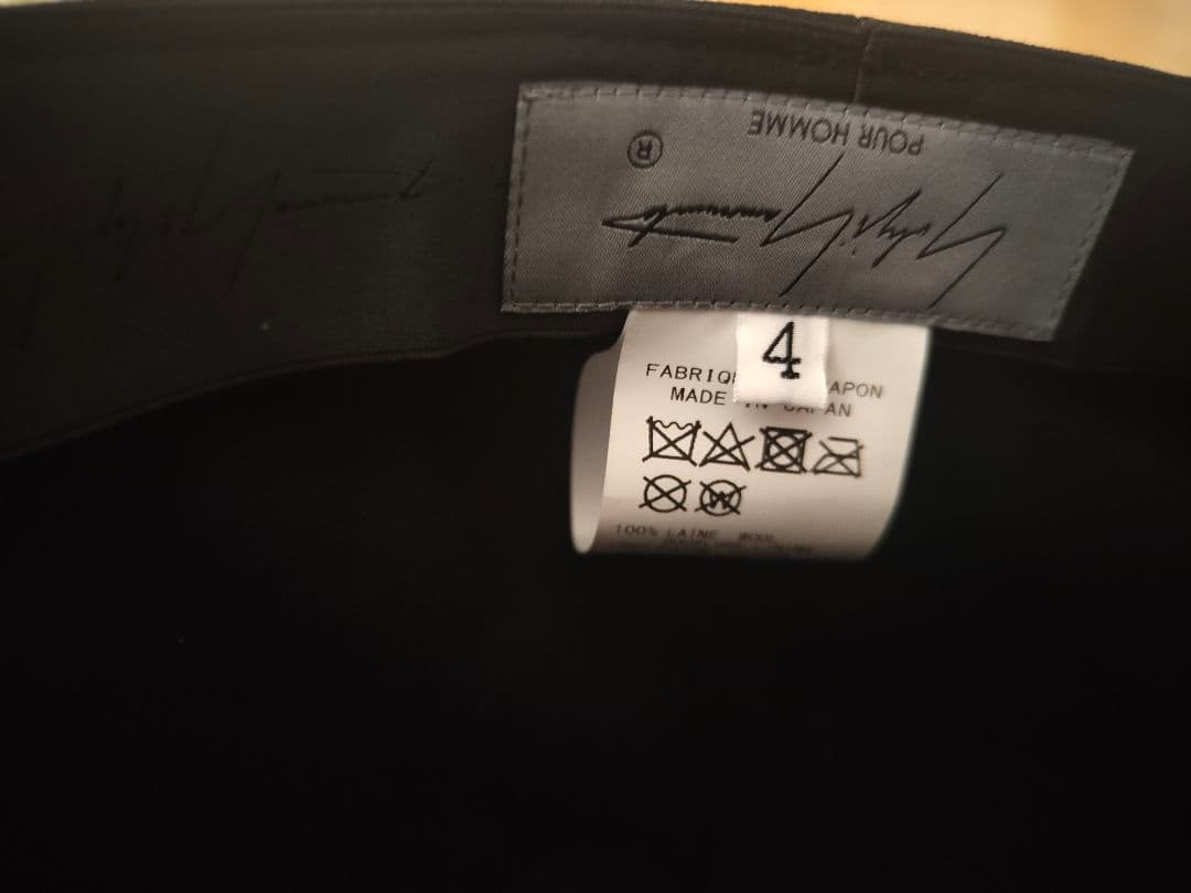 yohjiyamamoto キャスケット サイズ4 HP-H06-100