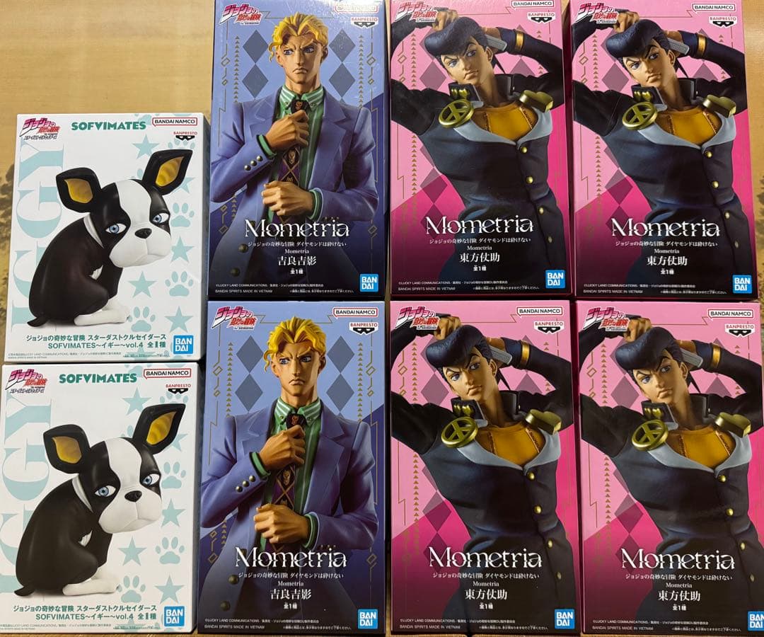 【最新作】 ジョジョ Mometria 東方仗助 吉良吉影 イギー　フィギュア