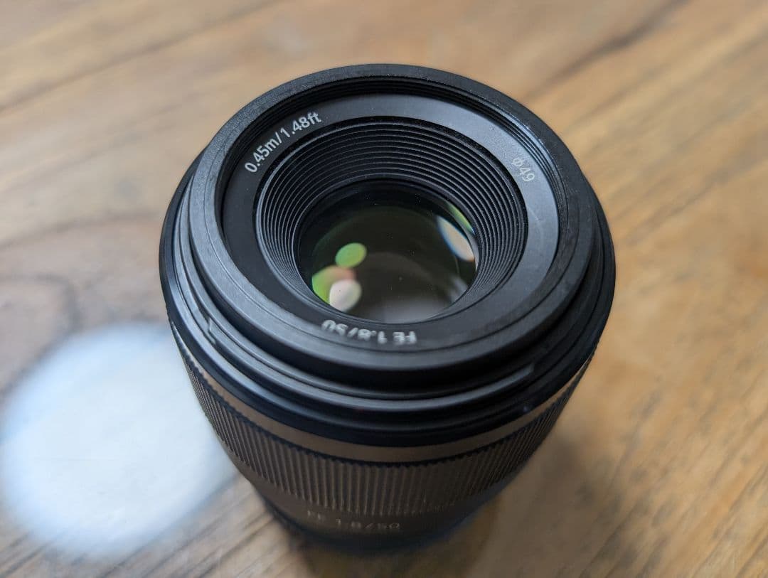 SONY FE 50mm F1.8 SEL50F18F 単焦点レンズ