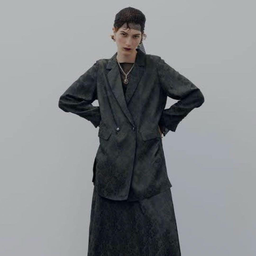 ジャケット・アウター Ameri MEDI ALICIA JACQUARD JACKET&SKIRT