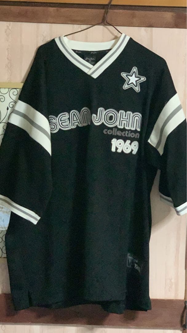 sean john ショーンジョン　ゲームシャツ