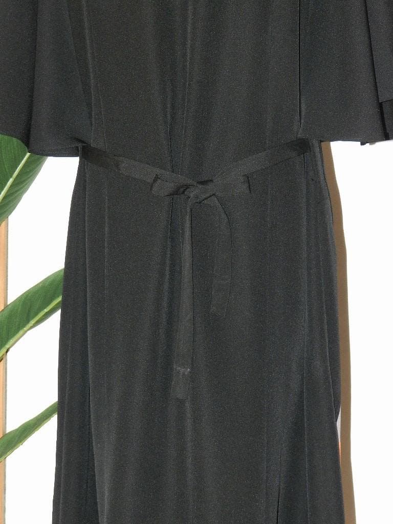 留袖　ワンピース　ドレス　フレアー袖　手書き友禅染　正絹　464　夢ちりめん