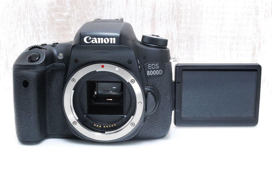❤️Wi-Fi搭載❤️取扱説明書付❤️バリアングル Canon EOS 8000D
