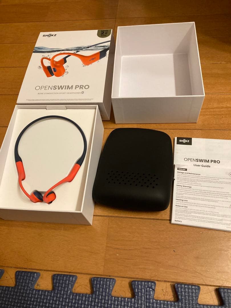 保証書付き SHOKZ OPEN SWIM PRO 骨伝導イヤフォン