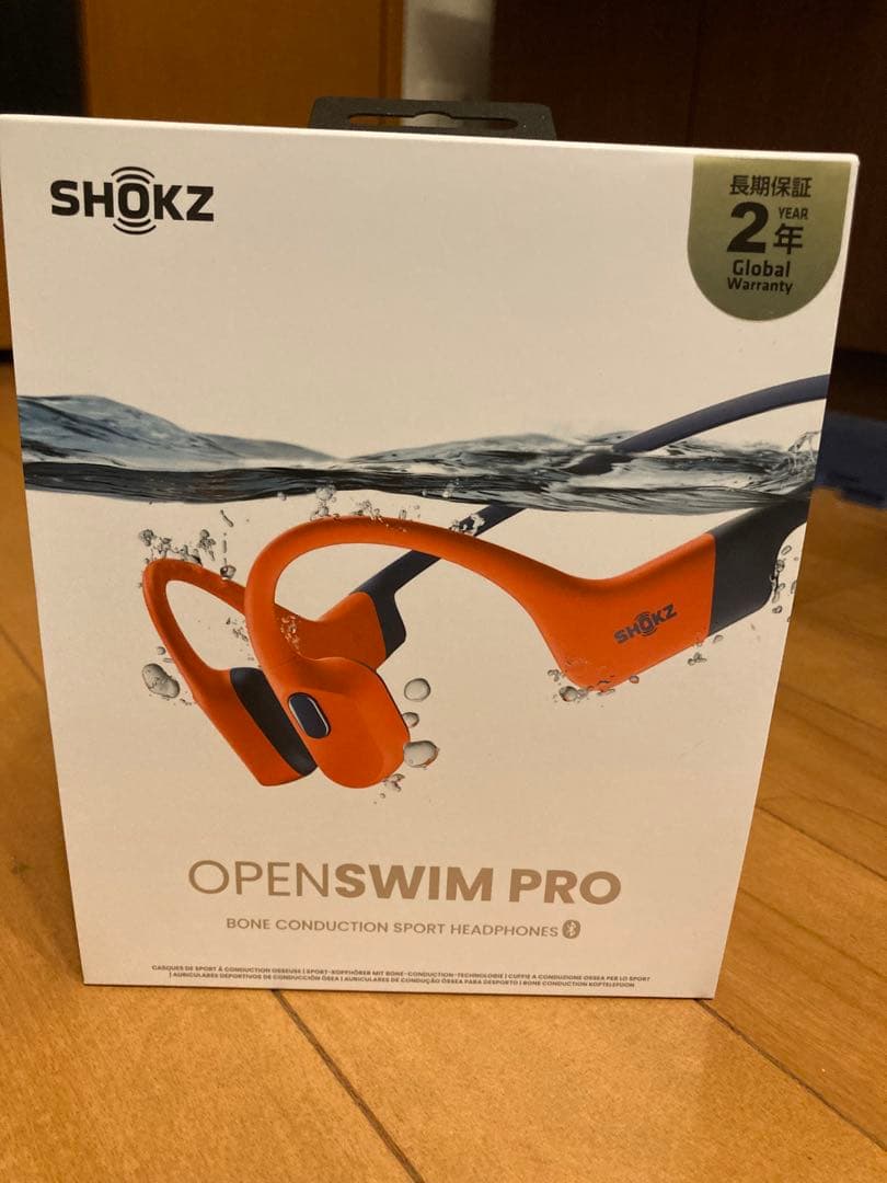 保証書付き SHOKZ OPEN SWIM PRO 骨伝導イヤフォン
