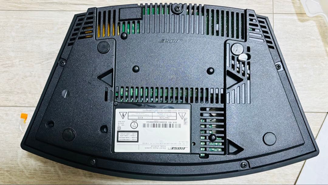 BOSE Wave music system BLACK ガラス台座付 ジャンク