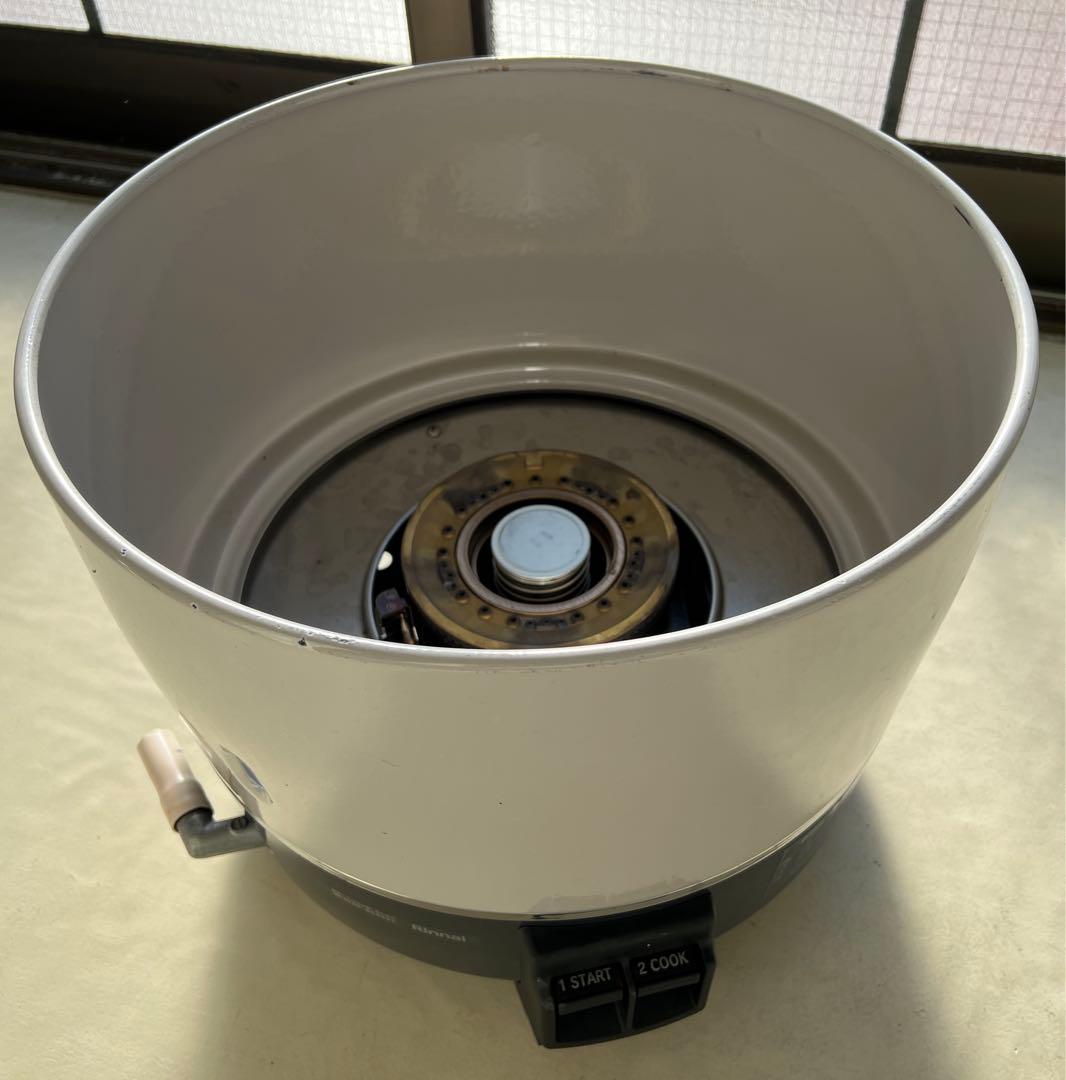 【美品】リンナイ　RR-300CF 業務用　3升/6.0L 都市ガス用