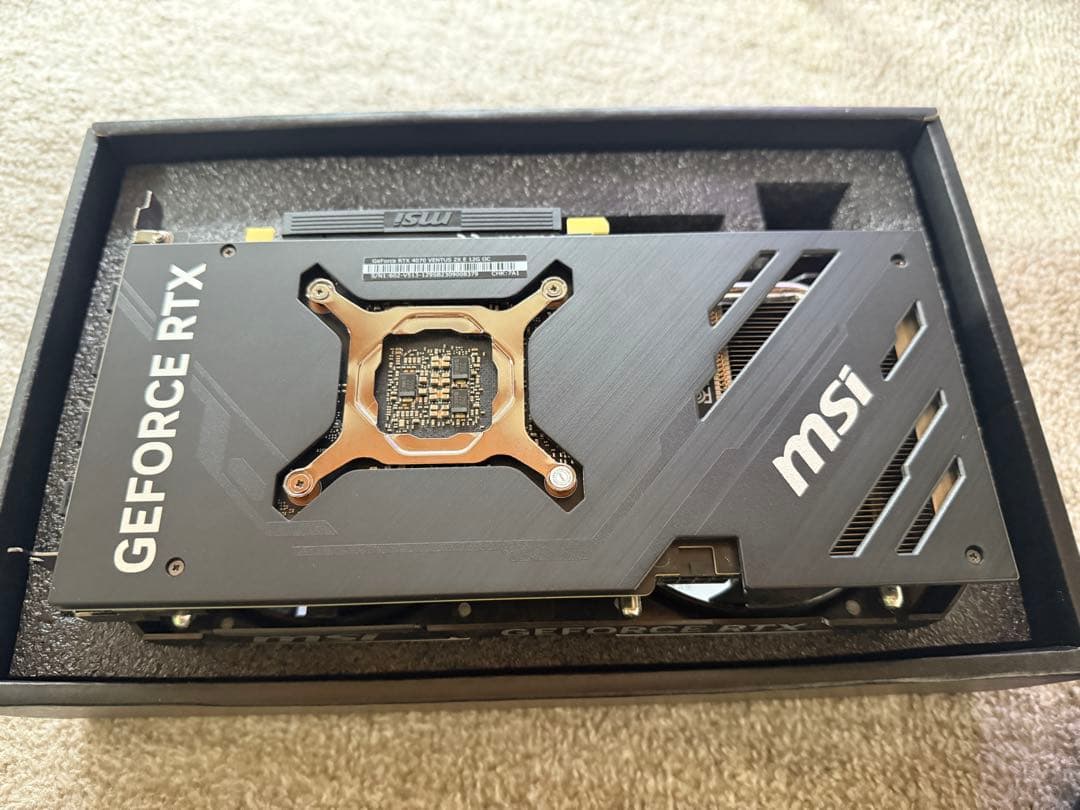 MSI GEFORCE RTX4070 グラフィックボード