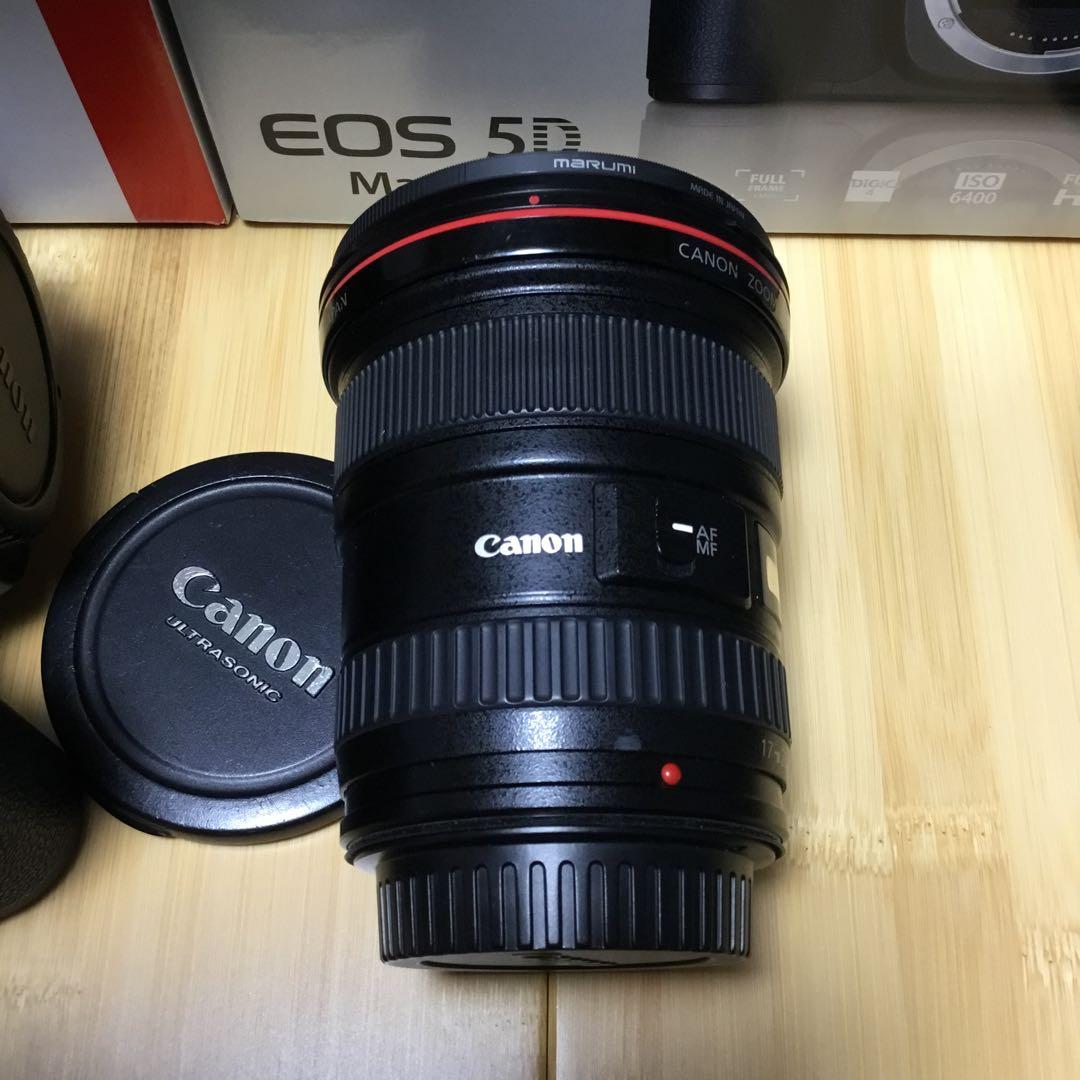 キヤノンEOS5D Mⅱ EF17-40f4LUSM セット