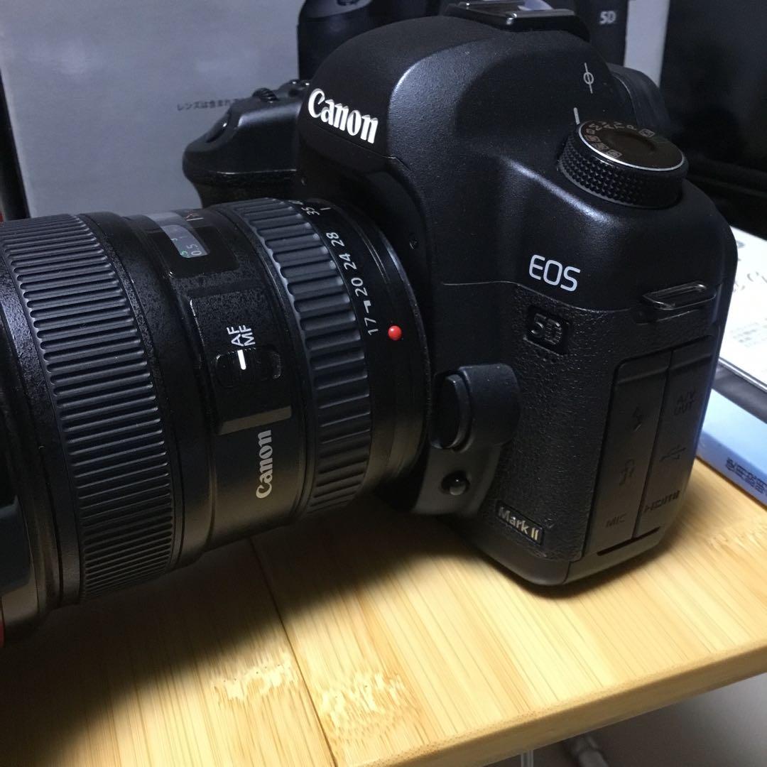 キヤノンEOS5D Mⅱ EF17-40f4LUSM セット