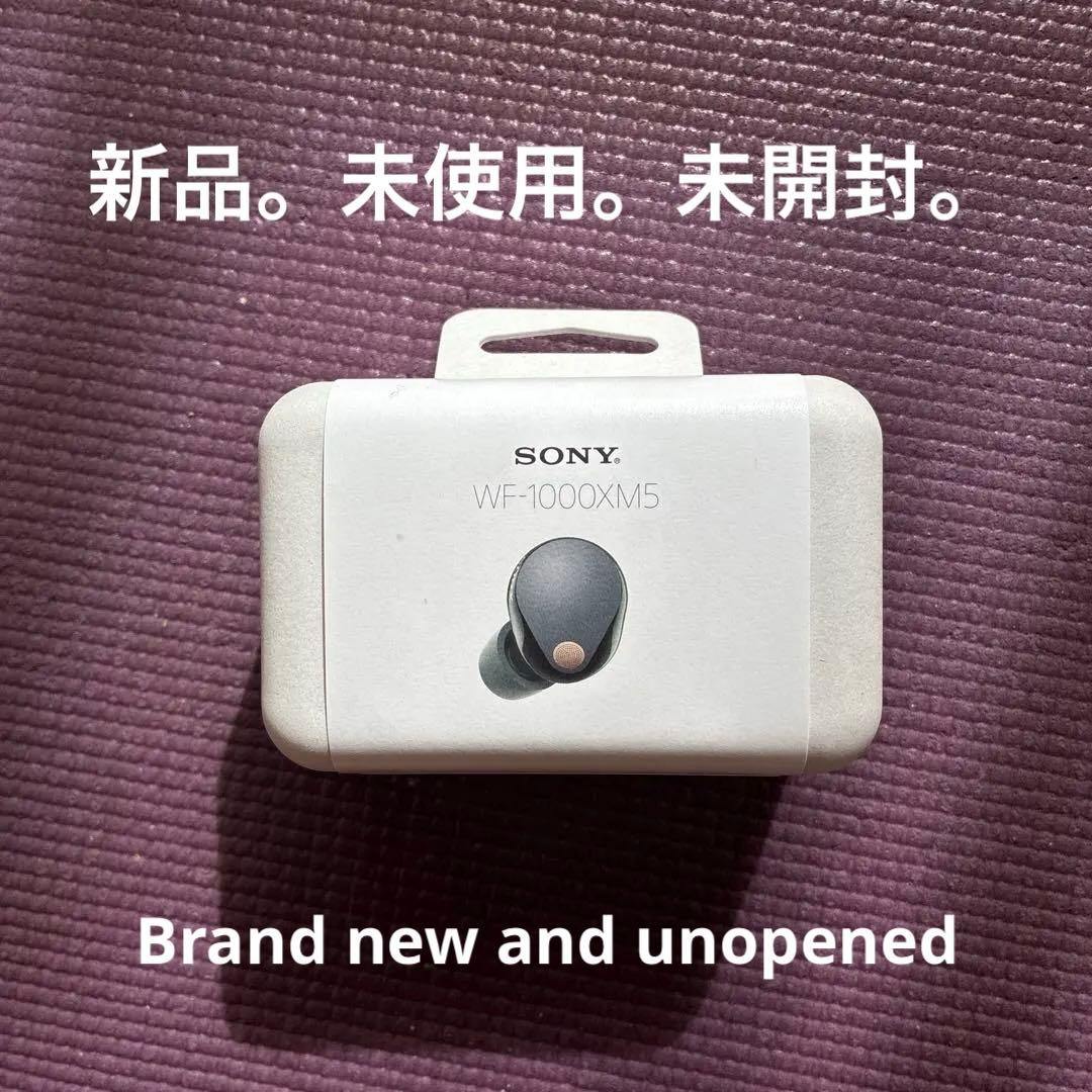 新品未開封　SONY WF-1000XM5 ブラック　正規品