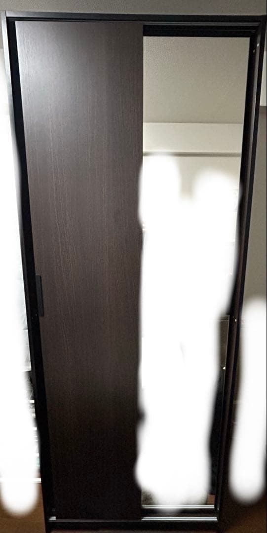 【ほのぼの】IKEA 全身鏡付きワードローブTRYSIL トリスィル