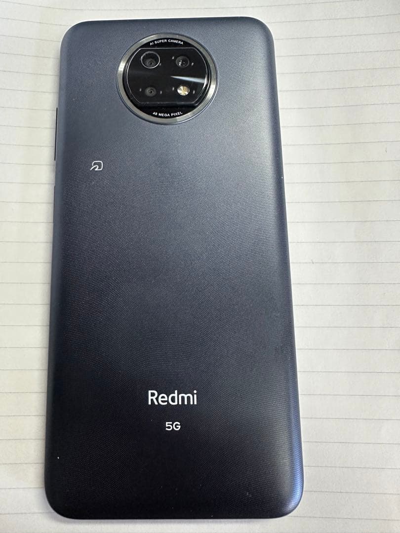 Redmi Note 9T 5G 本体 6GB 美品